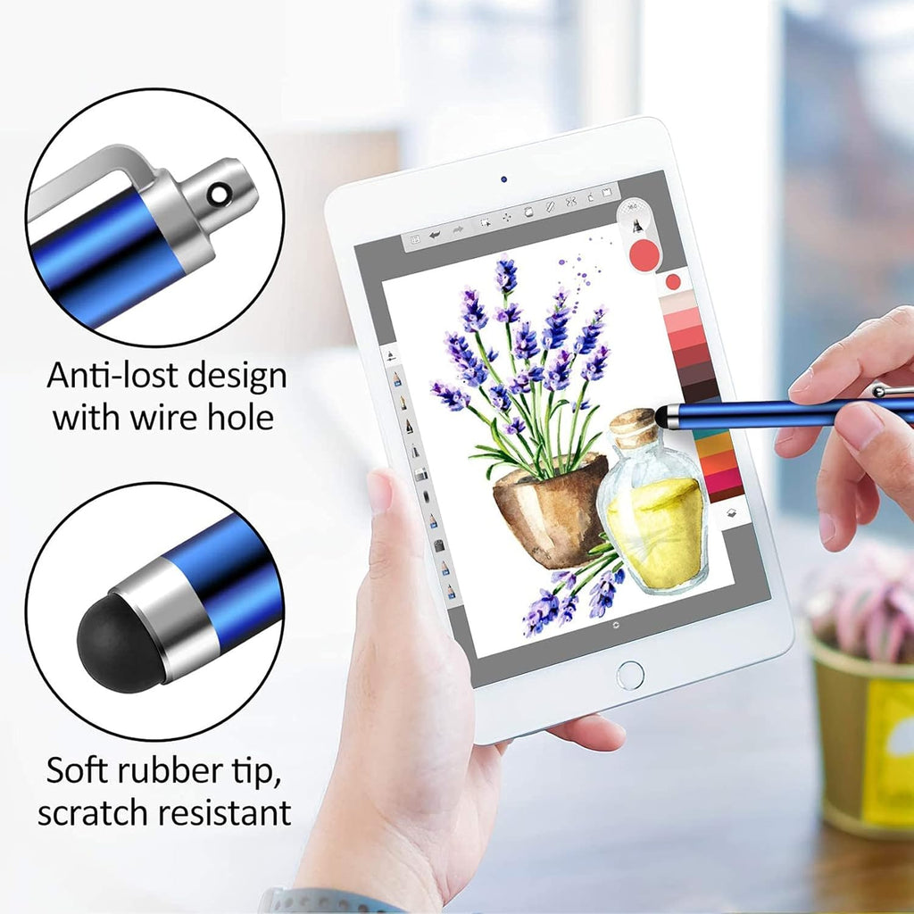 Stylus Pens for Touch Screens, 12Pack Universal Capacitive Touch Screen Pens for Tablets, Samsung Galaxy, Smartphones, All Universal Touch Screen Devices