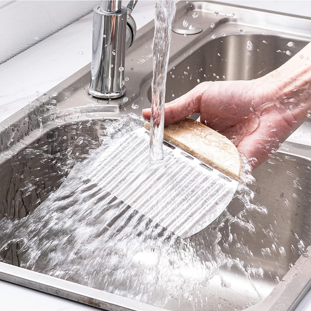 Stainless Steel Wave Cutter, Wave Knife Potato Cutter for Potatoes, Crinkle, French Fries and Fruits, Vegetable Blade with Scalloped Edge